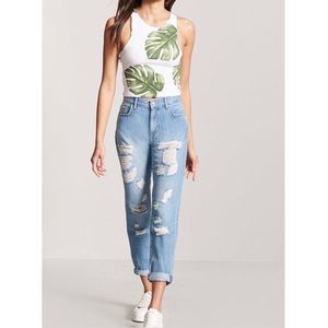 Palm Crop Top